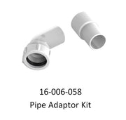 GW90-2 Low Height Wet Waste with TF Vinyl Floor Adaptor (UK)