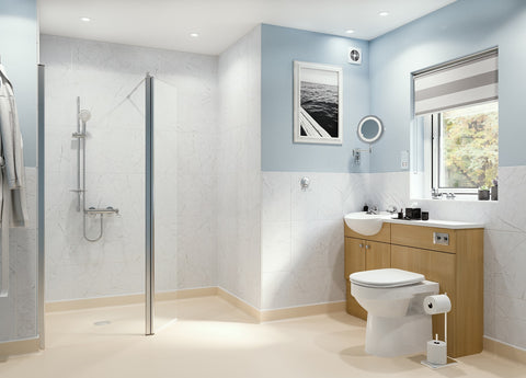 AKW Safety Flooring Ivory 20m x 2m roll