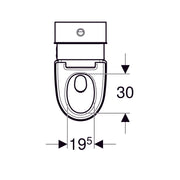 Geberit AquaClean Mera Care Floor Standing WC White Alpine