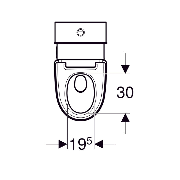 Geberit AquaClean Mera Care Floor Standing WC White Alpine