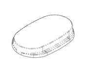 AKW Livenza Plus 59mm Height Toilet Plinth