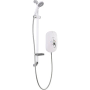 AKW SmartCare Lever Shower with Silver/White Kit 8.5kw