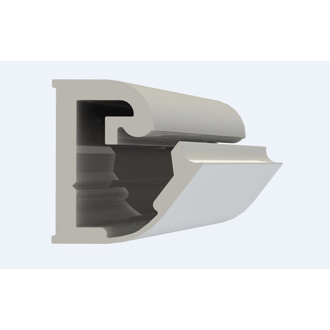 AKW Captive Shower Curtain System