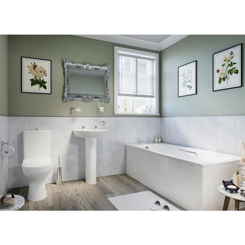 AKW Acrylic Bath End Panel Double Skin 700mm