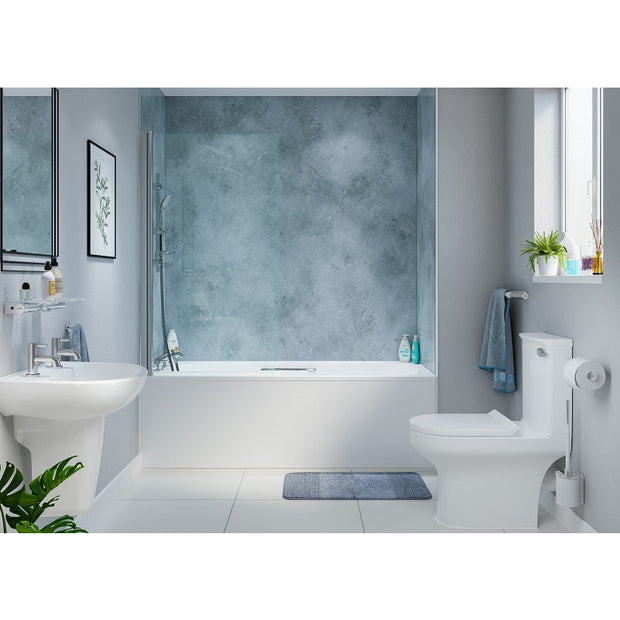 AKW 1700mm x 700mm Steel Bathtub and Kit