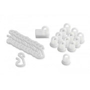 AKW Shower Curtain Hooks & Gliders Pack (11 in a pack)