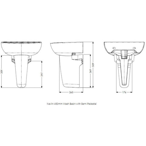 Navlin Semi Pedestal
