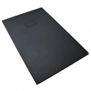 AKW Onyx Square Shower Tray 900mm x 900mm - Black