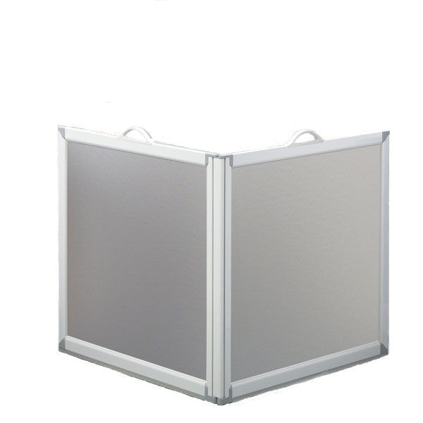 AKW Freeway Carer Screen 750mm High 2 Panel 750mm x 750mm with Handles fitted